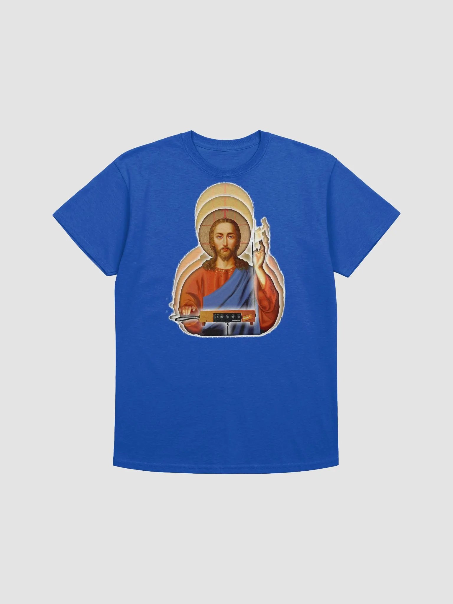 The Holy Theremin by Frank Fonik, Techno EDM Unisex t-shirt product image (2)