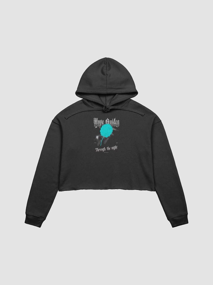 Hopeful Night Bloom Crop Hoodie product image (1)