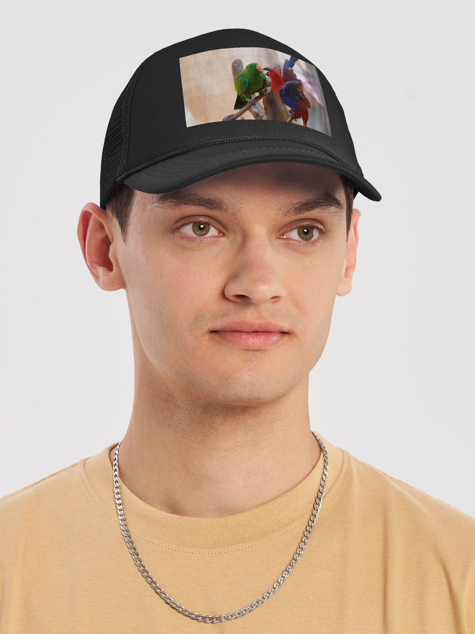 Parrot Paradise Foam Trucker Hat product image (5)