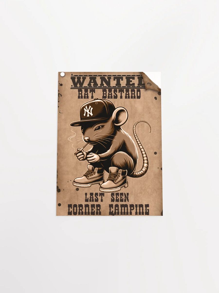 WANTED: Rat Bastard Poster (US, EU, AU, CA) product image (4)