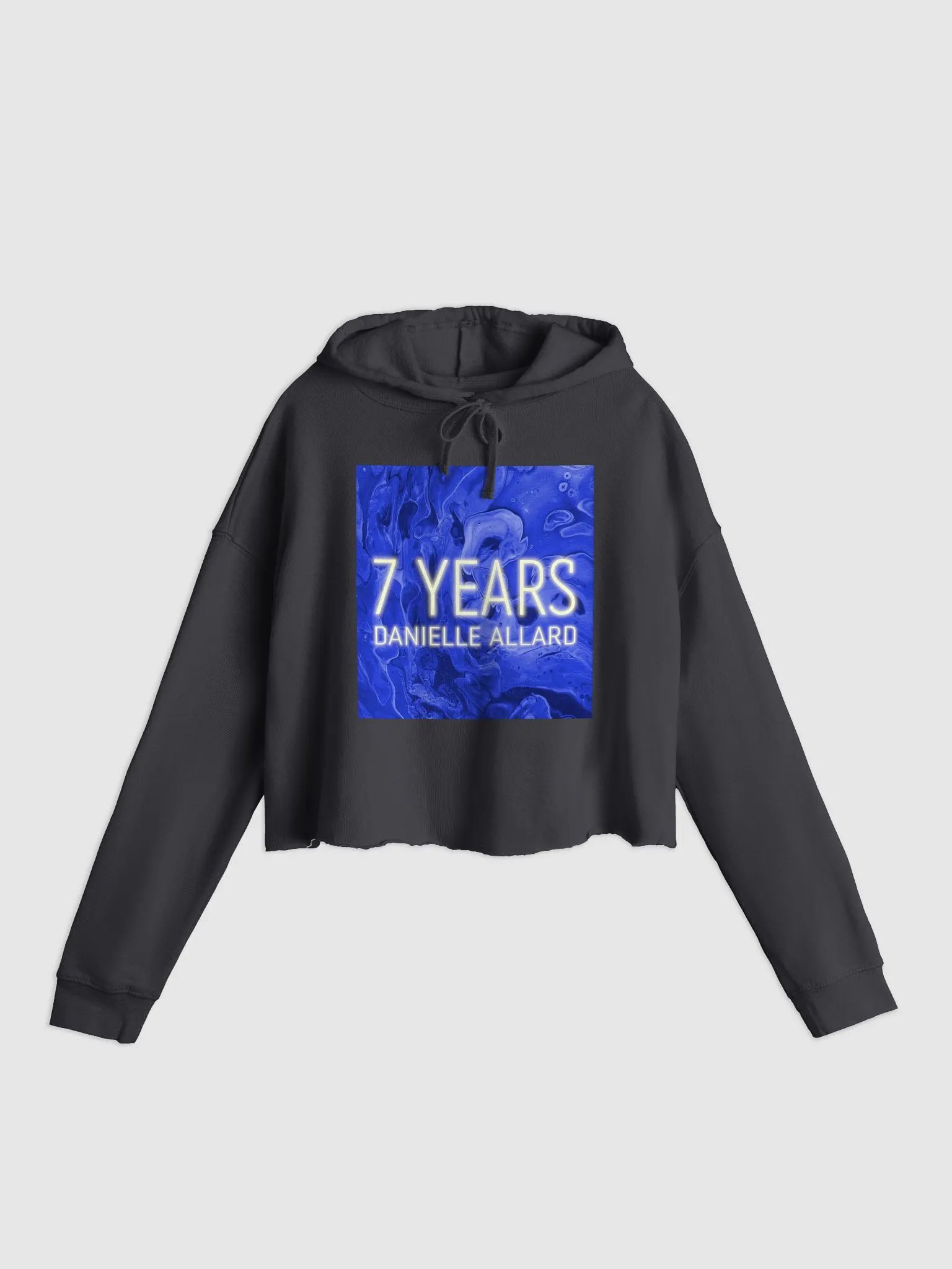 7 Years Cover Art Crop Hoodie product image (1)