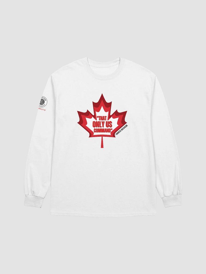 CK x GRINDSTONE "THAT ONLY US COMMAND" MAPLE LEAF LONG SLEEVE TEE product image (5)