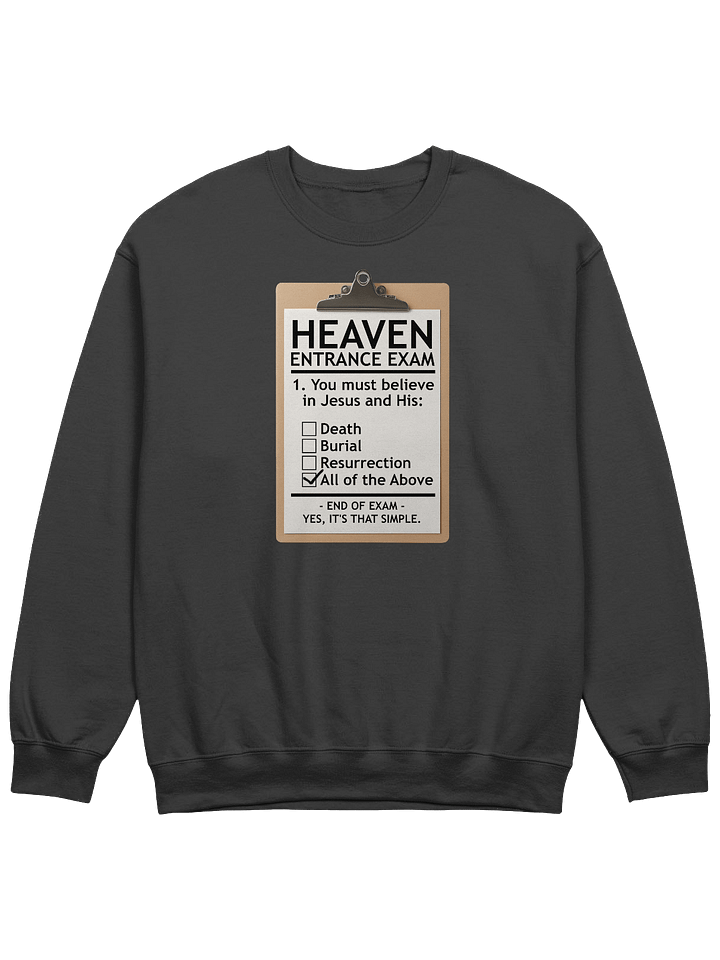 Heaven Entrance Exam Sweatshirt product image (1)