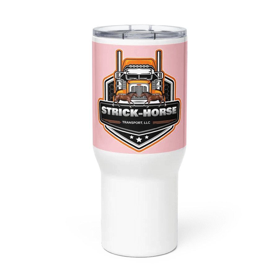 Strick-Horse Transport Travel Mug product image (2)