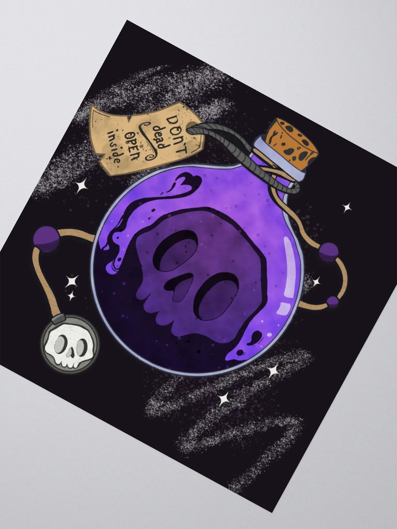 Dont Dead Open Inside Skull Vial product image (2)