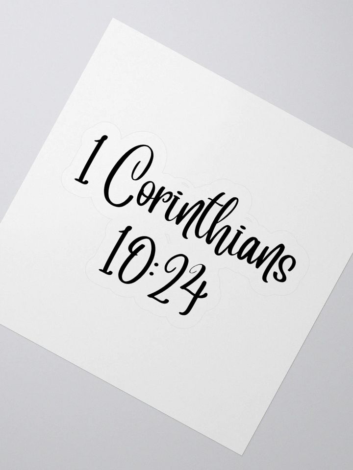 1 Corinthians 10:24 product image (6)