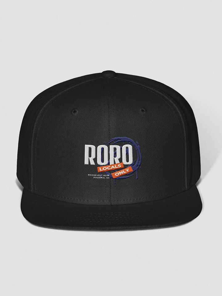 RoRo Locals Only Snapback Hat product image (1)