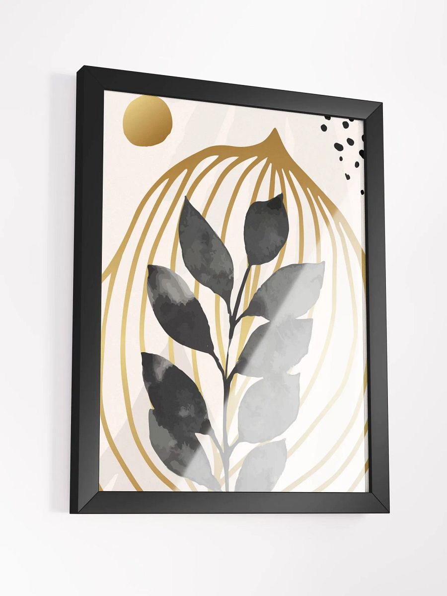 Golden Leaves Framed Matte Poster product image (26)