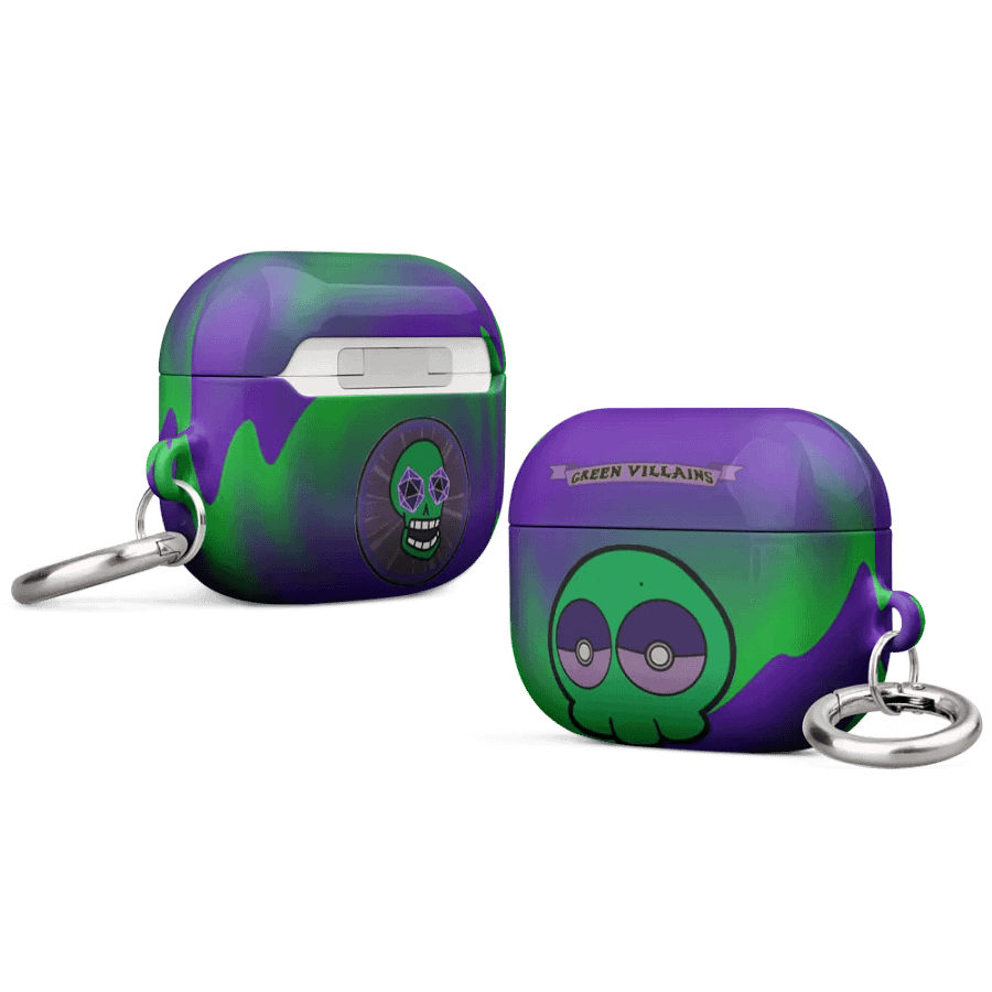 Green Skull Headphone Case product image (44)