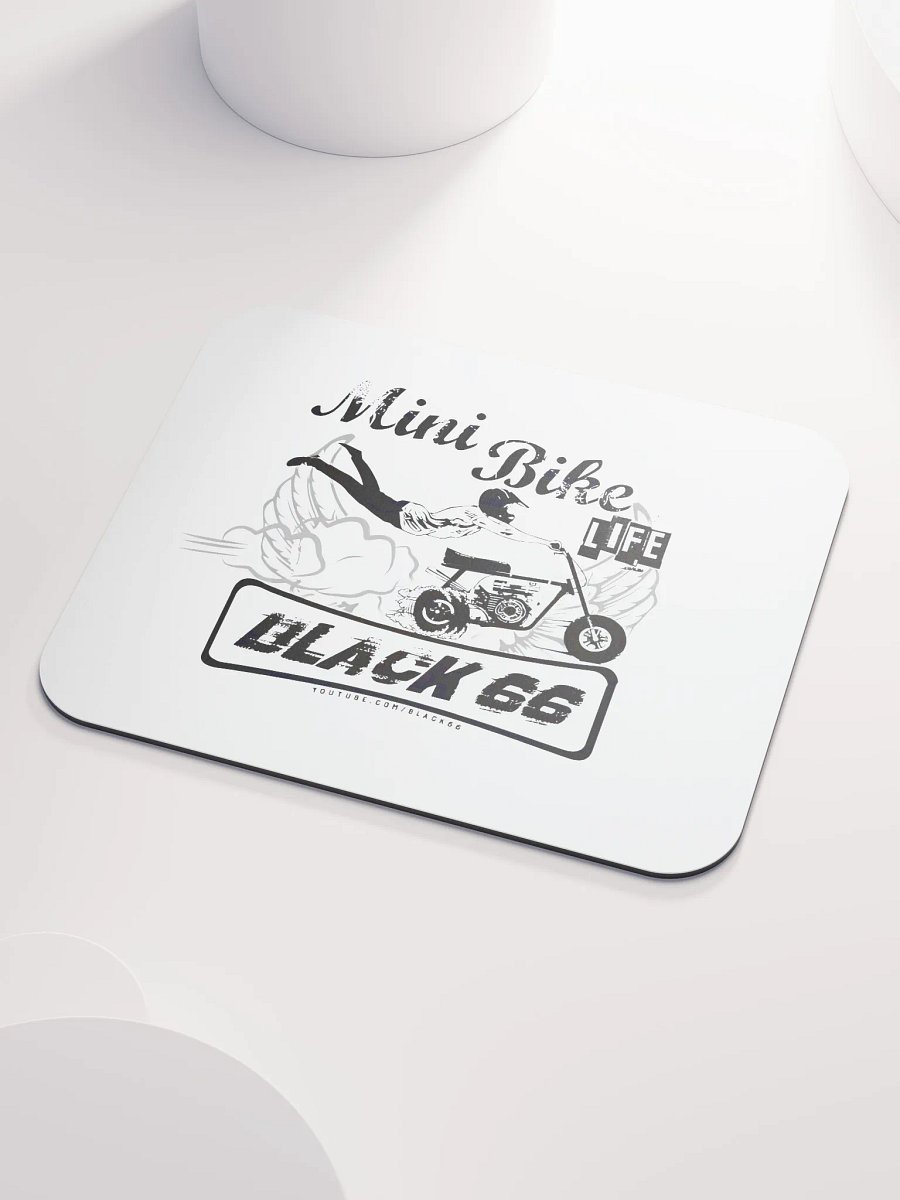 Black66 Mini Bike Life Mouse Pad product image (3)