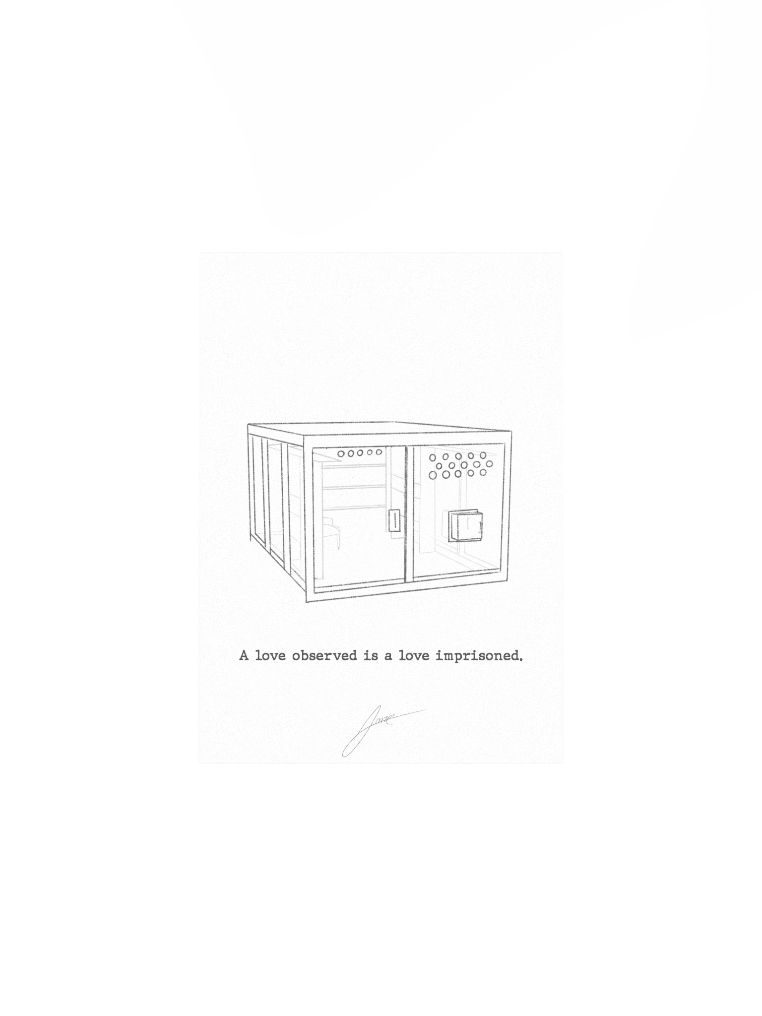 "The glass cage" Poster product image (1)