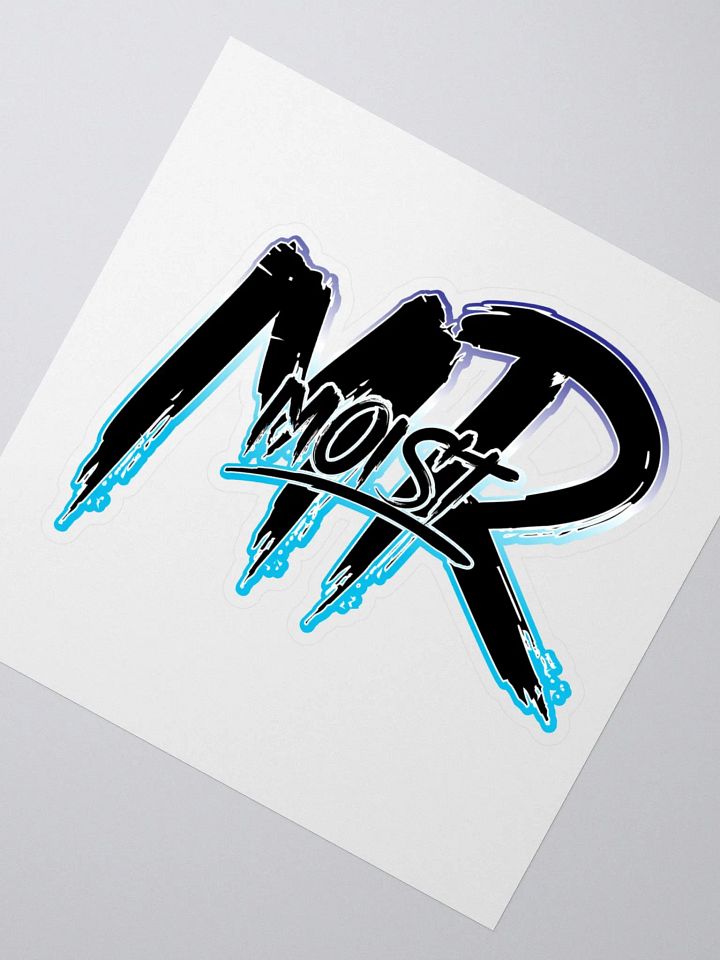 Mr Moist Gradient Sticker product image (2)