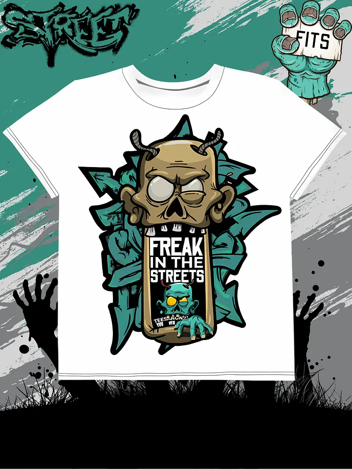 Youth Graphic Tee - Freak in the Streets V15 product image (1)