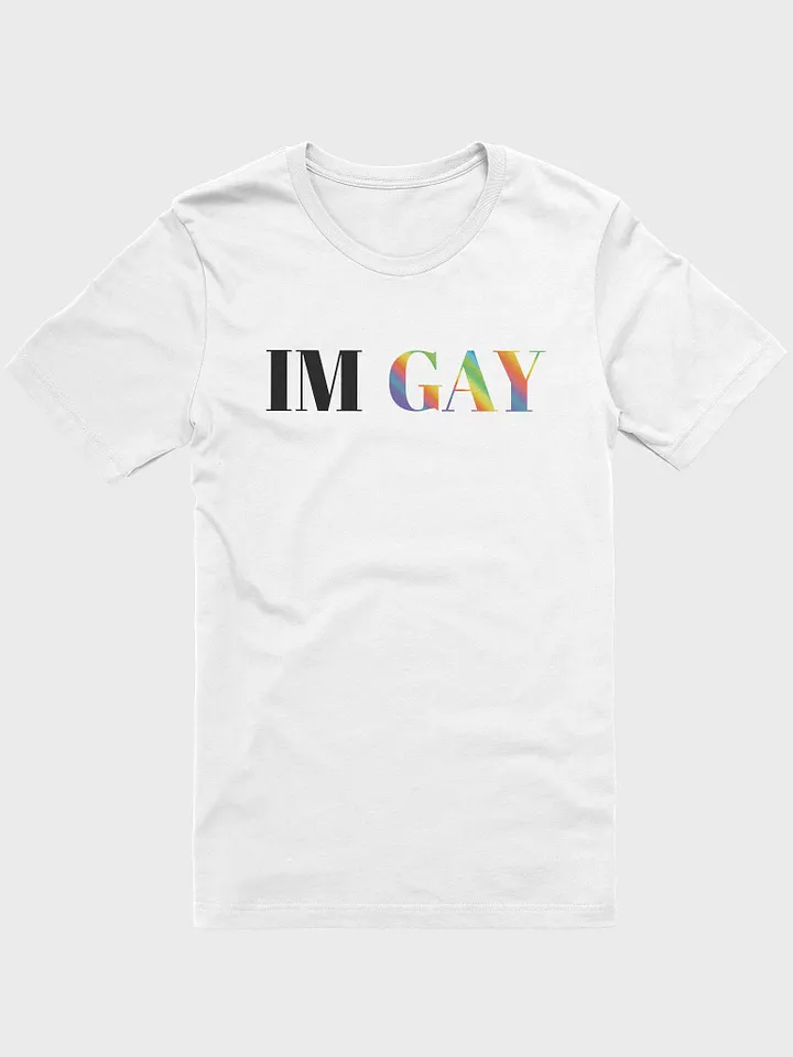 I'm Gay (Front/Back) - T-Shirt product image (1)