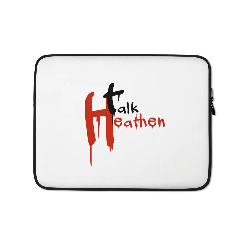 Talk Heathen Laptop Sleeve product image (1)