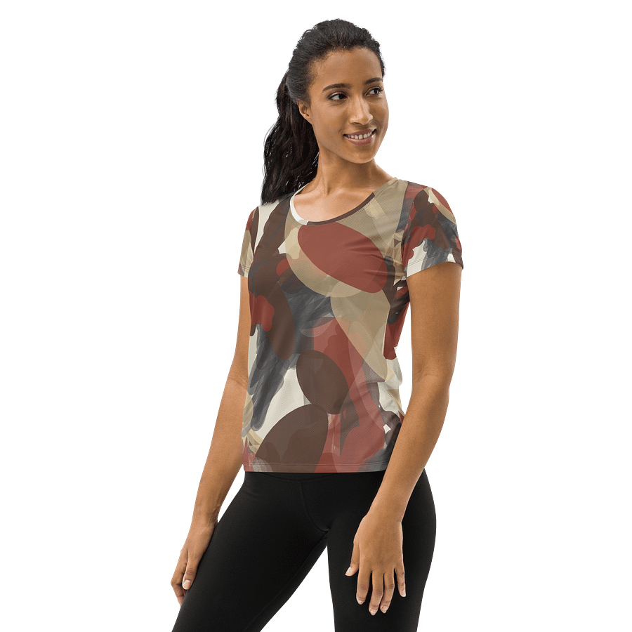 Earthy Elegance Women's Athletic T-Shirt product image (3)