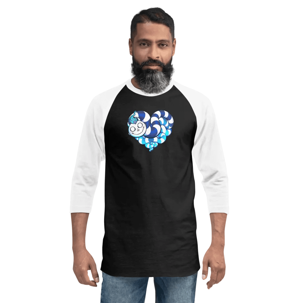 Heart Worm Jersey Raglan Tee. product image (6)