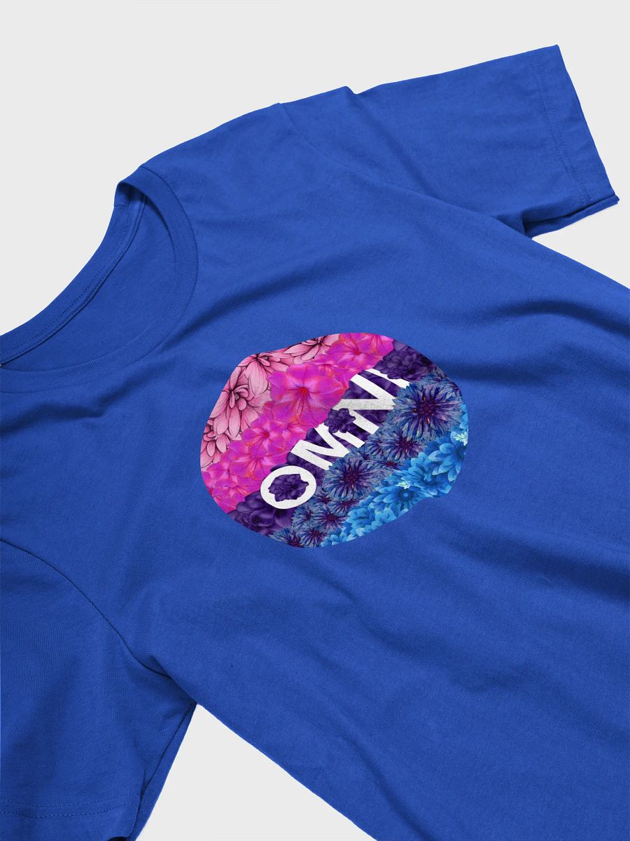 floral omnisexual t-shirt product image (3)
