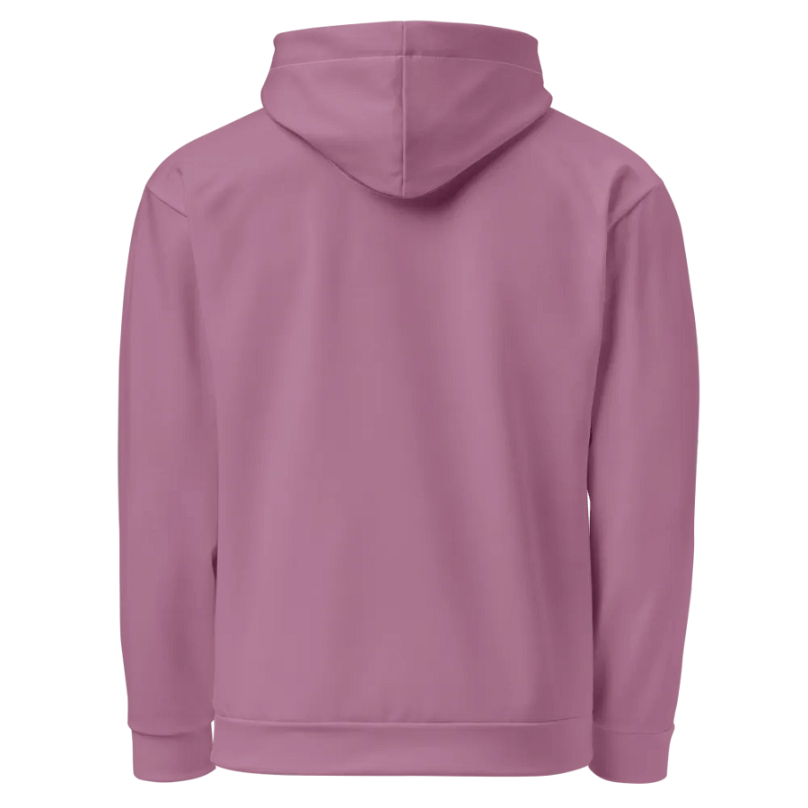Plain Medium Dark Lilac Purple Soft Summer Unisex Recycled Polyester Heavyweight Premium Hoodie by Treasure Pie product image (2)