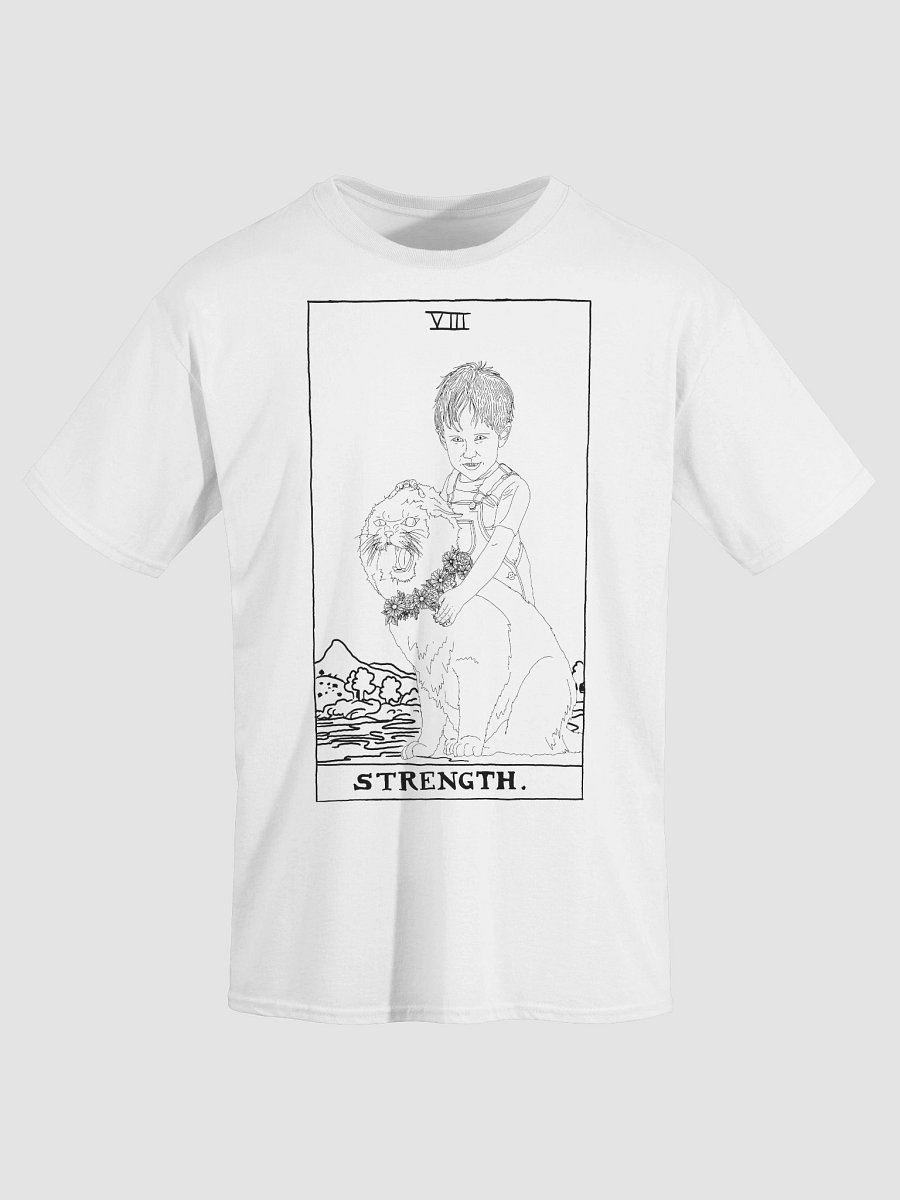Gage and Church Strength Tarot Card Shirt Minimalist product image (3)