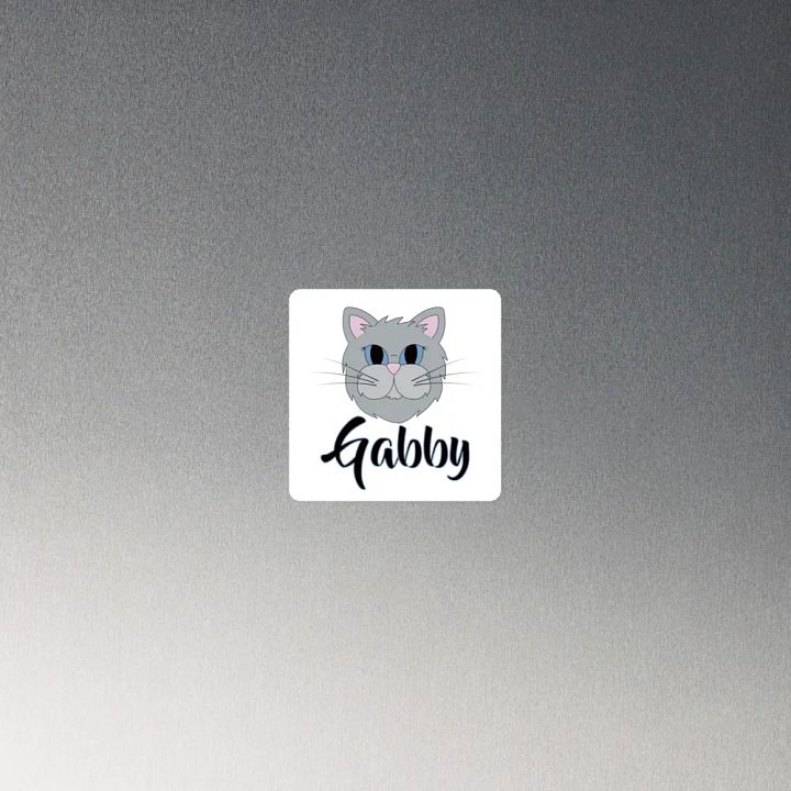 Gabby the Cat Die-Cut Magnet product image (2)