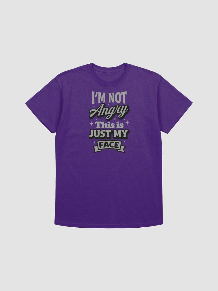 Face Value Tee: Embracing Resting Mood Face! product image (14)