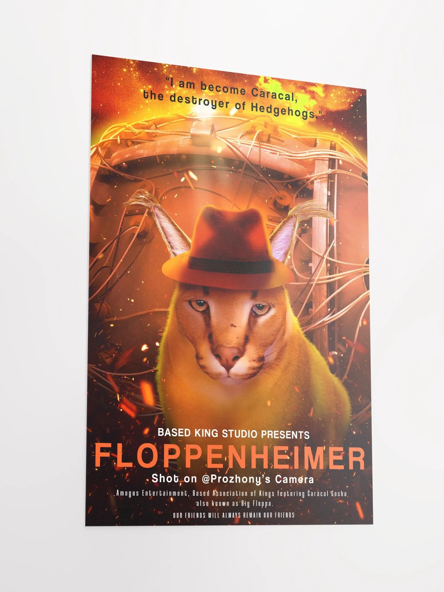 "FLOPPENHEIMER" LIMITED EDITION POSTER product image (1)