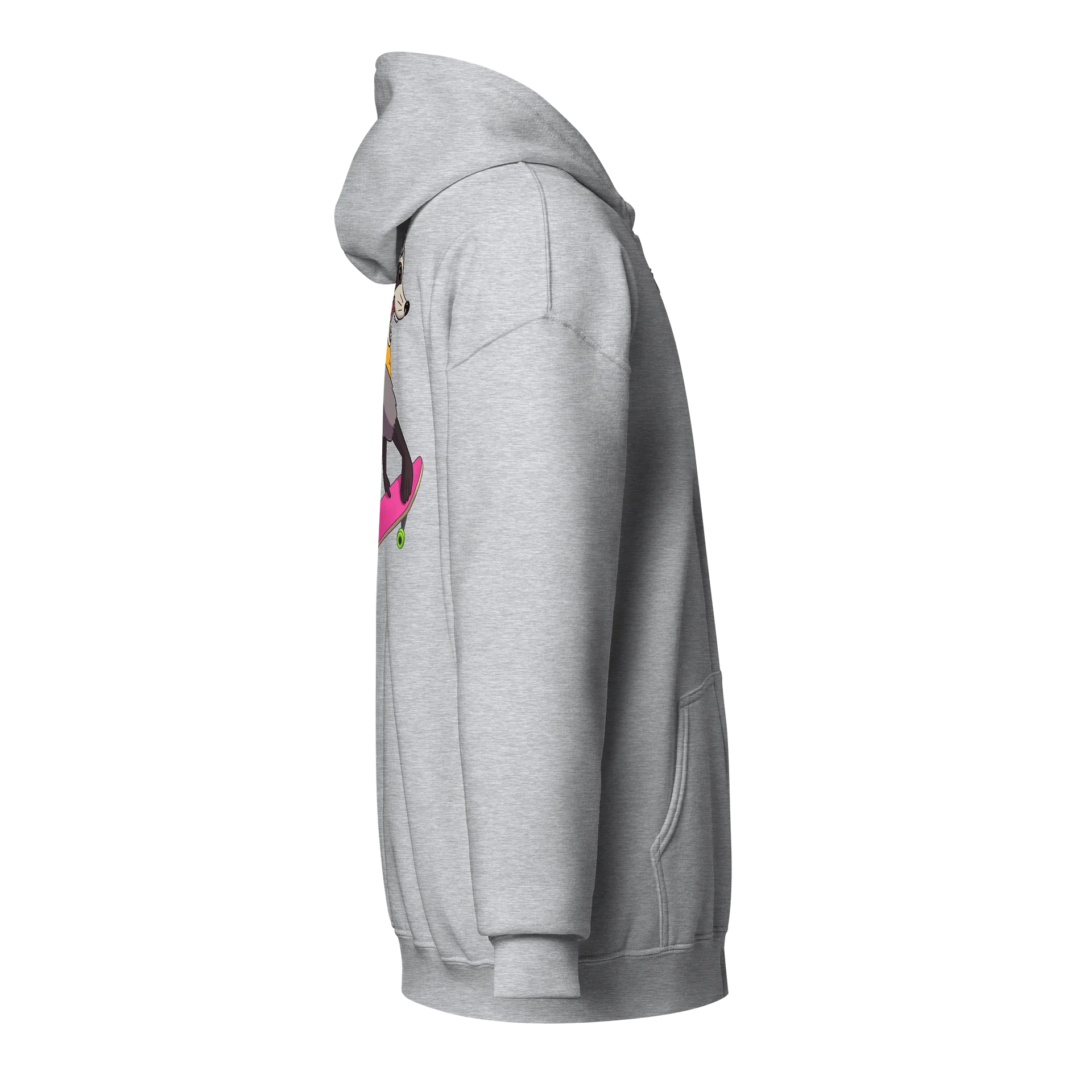 zipped hoodie : trash panda product image (24)
