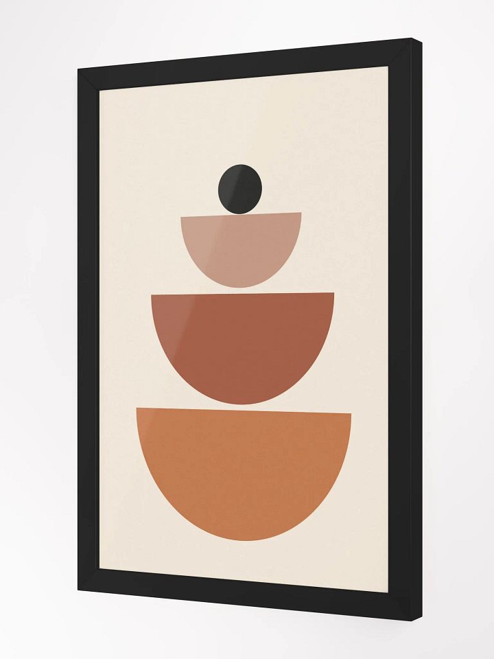 Minimalist Geometric Harmony Poster product image (9)