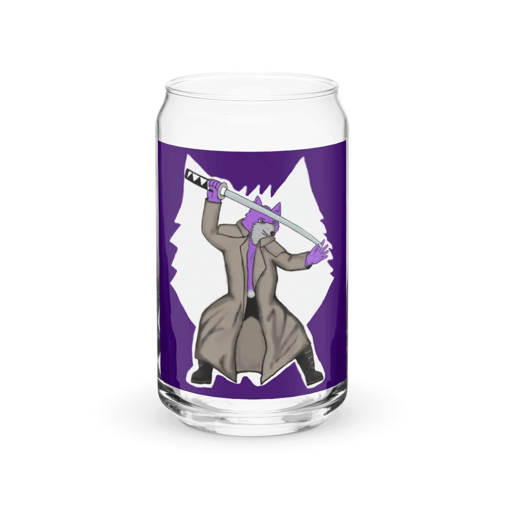 Wolf Warrior Glass Can product image (1)