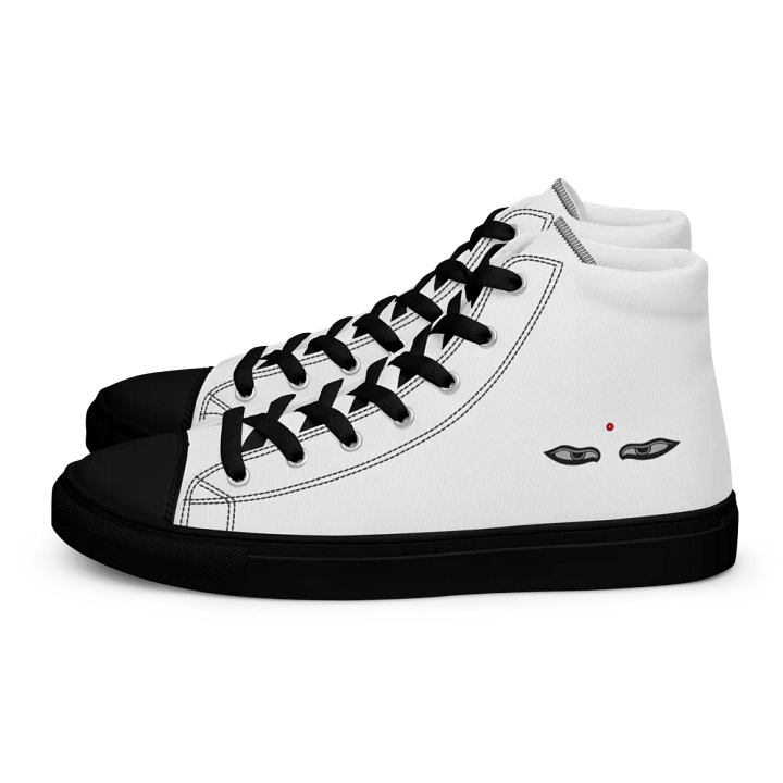 Mystic Eyes Men's High Top Canvas Shoes product image (1)