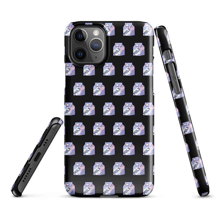Milky iPhone Case Black product image (3)