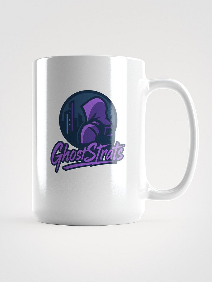 white mug with CyberPunk Theme GS Logo product image (1)
