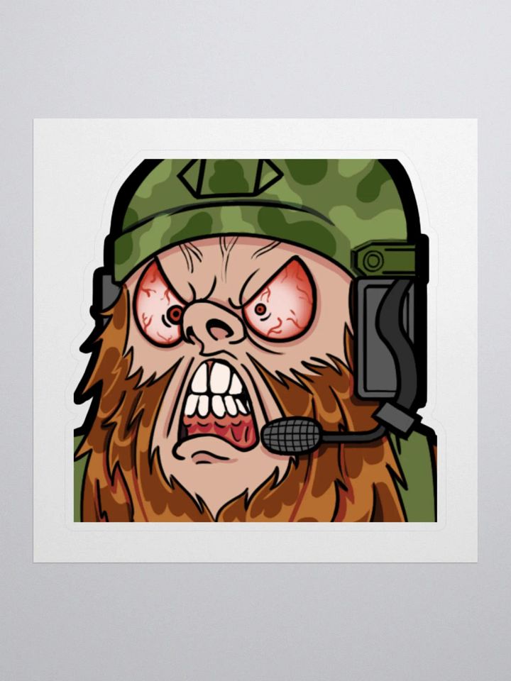 Sasquatch Rage Sticker product image (1)