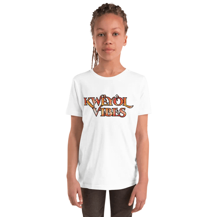 Vibrant KWÉYÒL VIBES Youth T-Shirt product image (62)