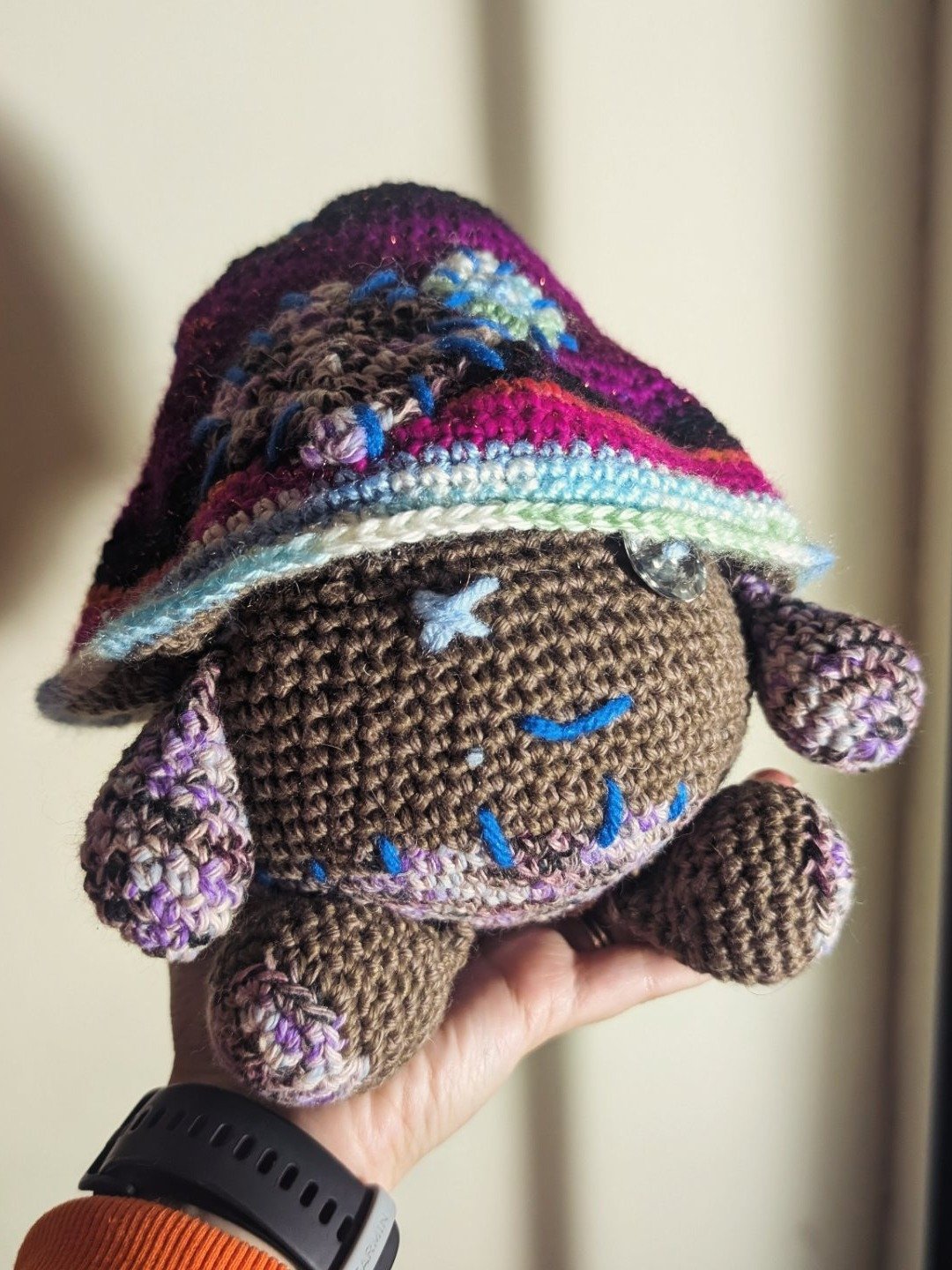 Patchwork Mushroom Amigurumi Custom product image (3)
