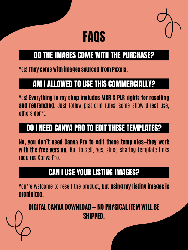MRR/PLR Brand Board Templates in Canva product image (10)