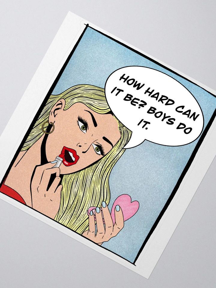 Vintage Comic Sticker product image (2)