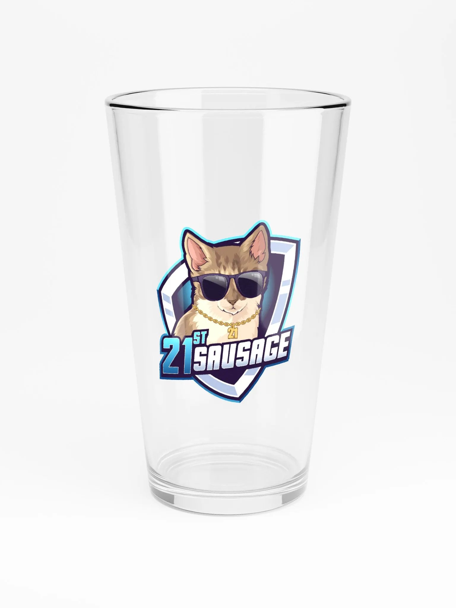 21st Sausage Shaker Pint Glass product image (3)