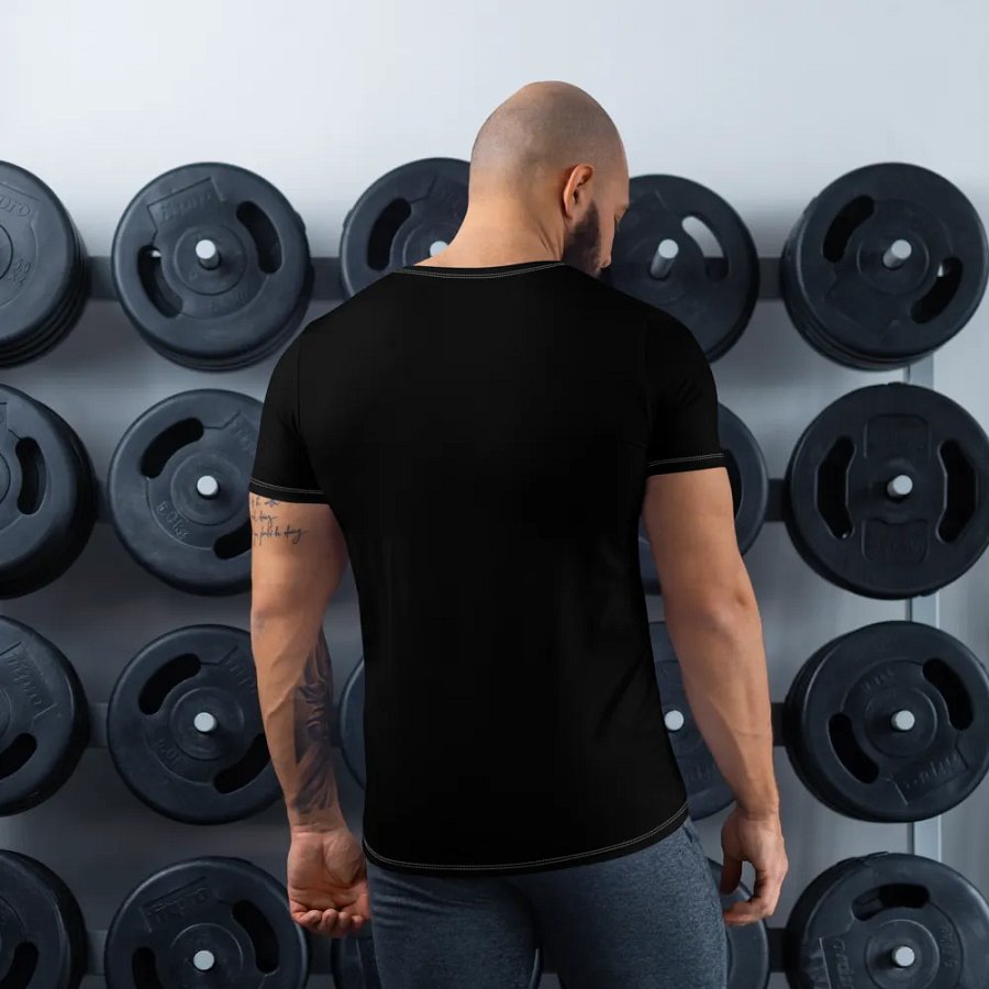 Falling Chains All-Over Athletic T-Shirt product image (11)