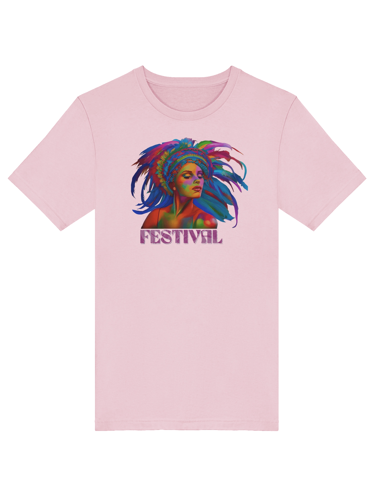 Festival Dreams Feathered T-Shirt product image (5)
