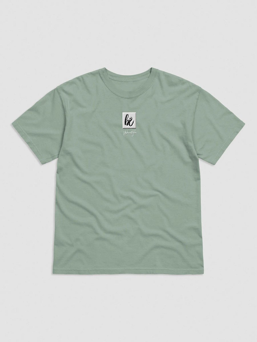Bi- Embroidery Style Comfort: Calligraphic T-Shirt product image (2)