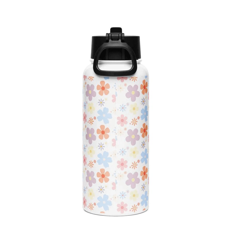 Floral Fiesta Stainless Steel Water Bottle product image (2)