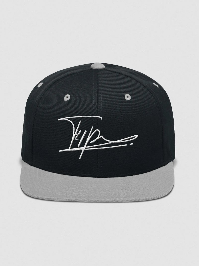 T4P Wool Blend Snapback - Black/Grey