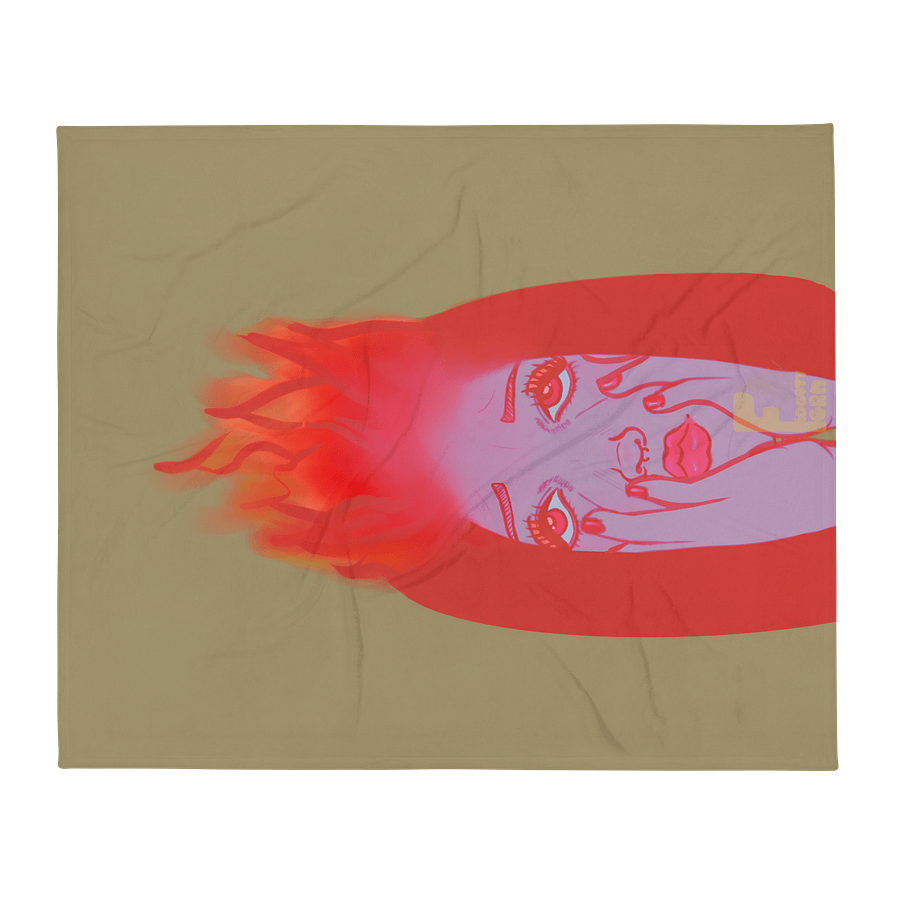 "Up in Flames" Throw Blanket product image (1)