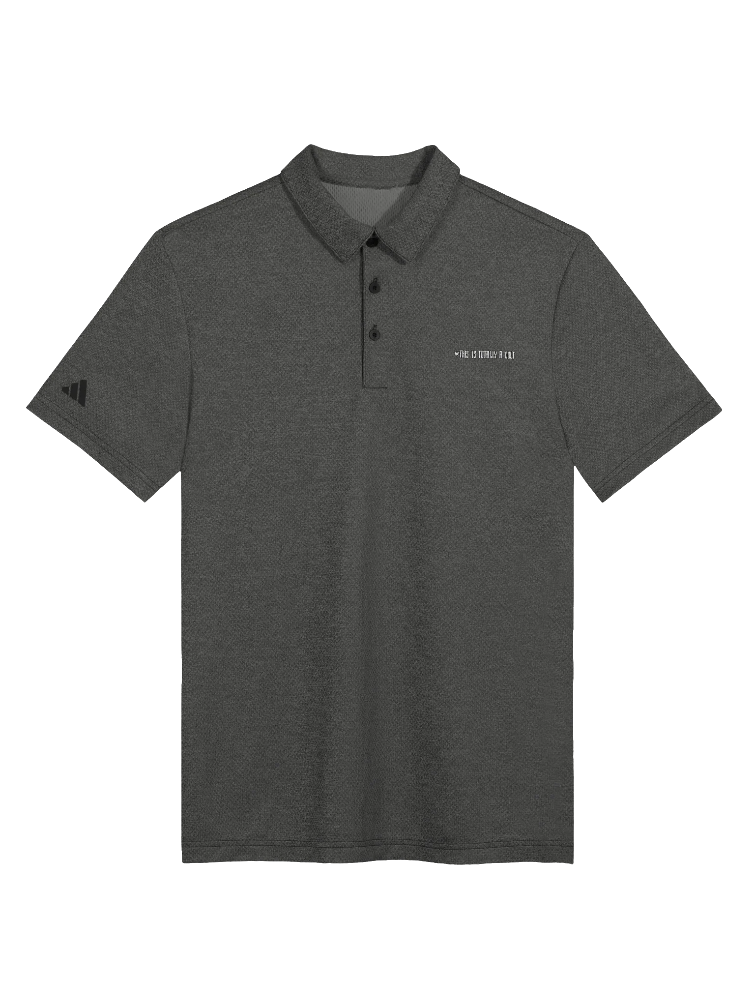 This is Not a Cult - Adidas Space-Dyed Polo Shirt product image (2)