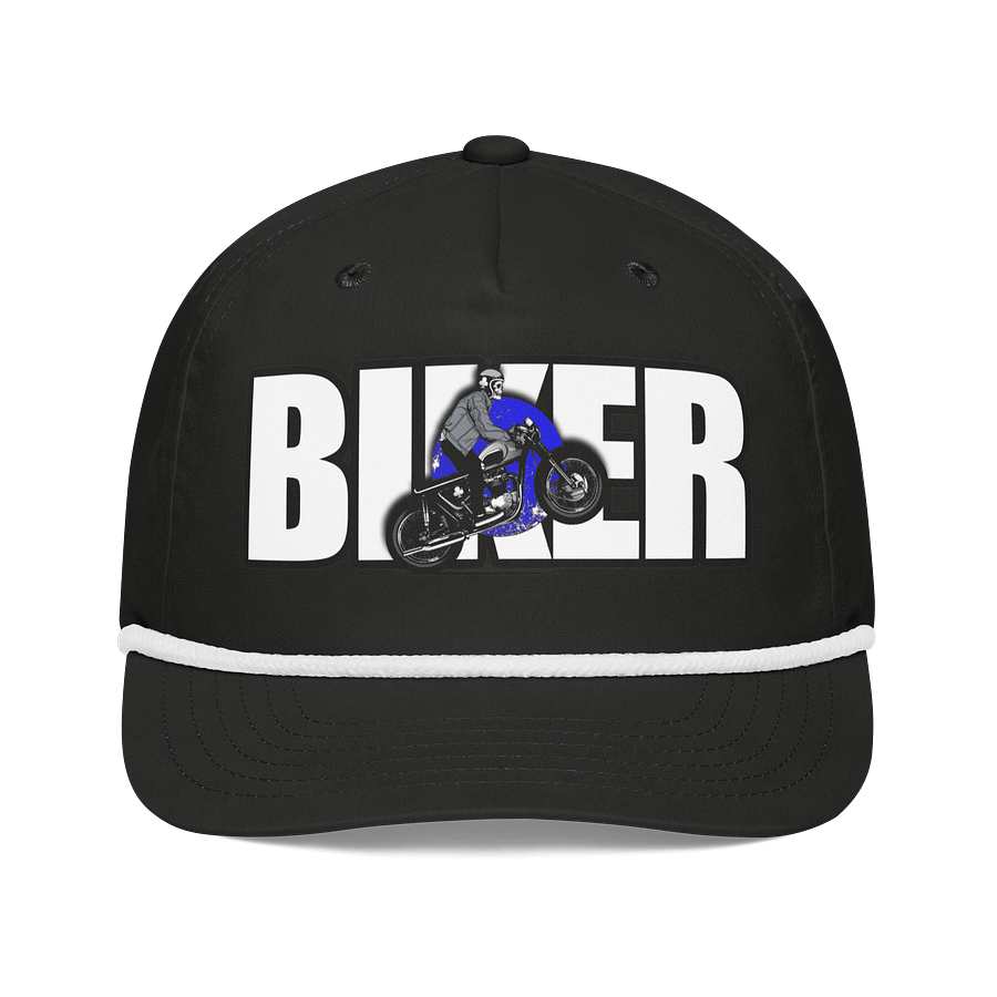 Sole Silhouette Rope Biker Cap product image (1)