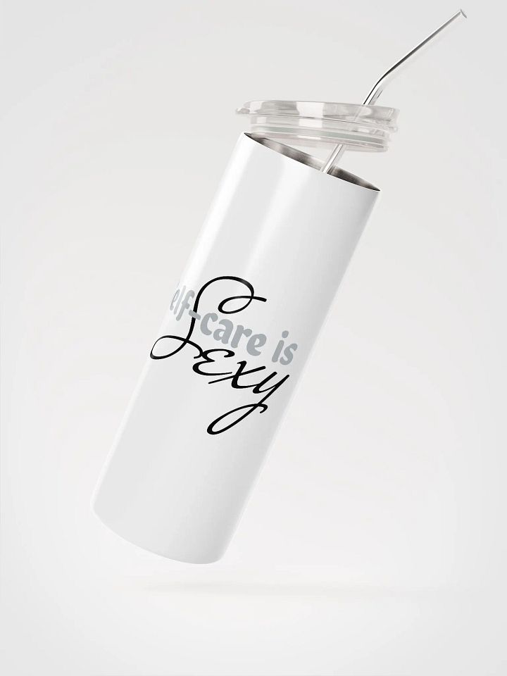 Self-care is sexy - Bottle With Straw product image (2)