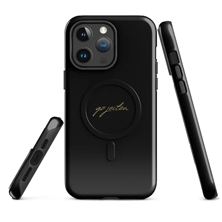 Branded GZ JEITEN Signature iPhone MagSafe Tough Case product image (4)