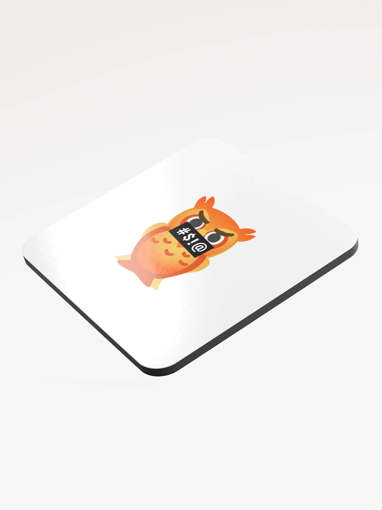 Swearing Owl Coaster product image (3)